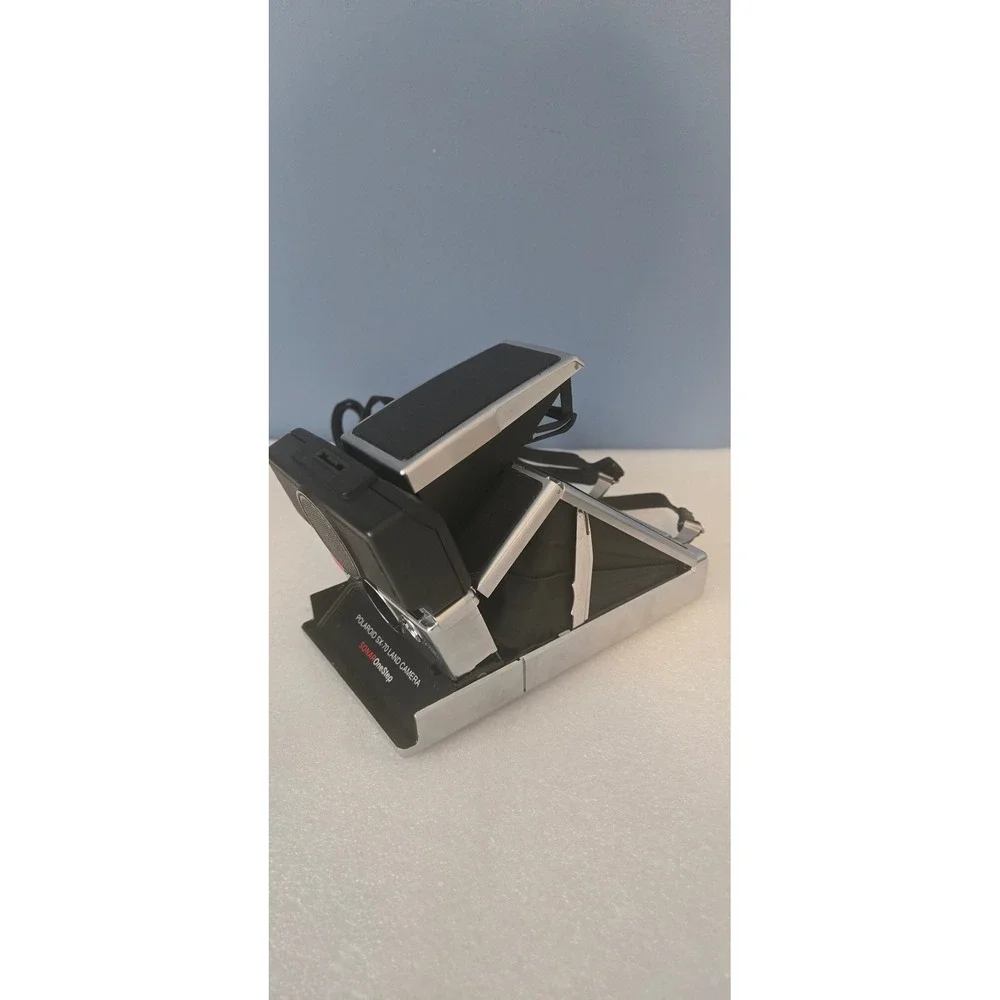 Polaroid SX-70 Land Camera SONAR OneStep Folding Instant Camera with Manual